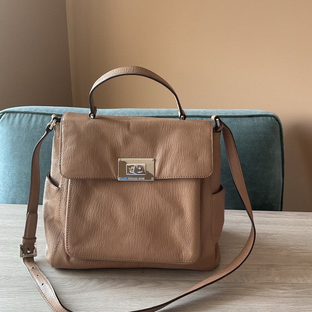 Michael Kors Tan Leather Women's Bag